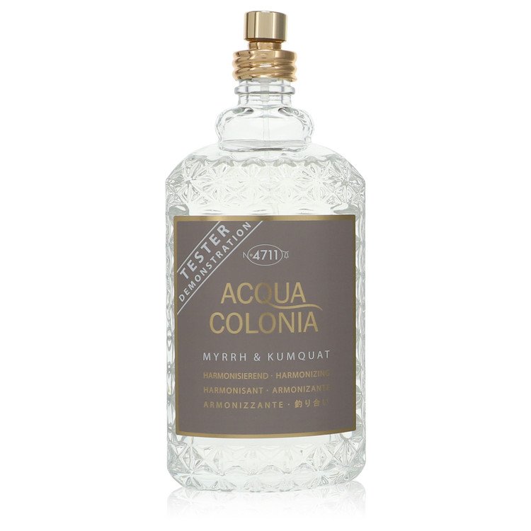 4711 Acqua Colonia Myrrh & Kumquat by 4711 Eau De Cologne Spray (Tester) 5.7 oz 4711 Acqua Colonia Myrrh & Kumquat by 4711 Eau De Cologne Spray (Tester) 5.7 oz